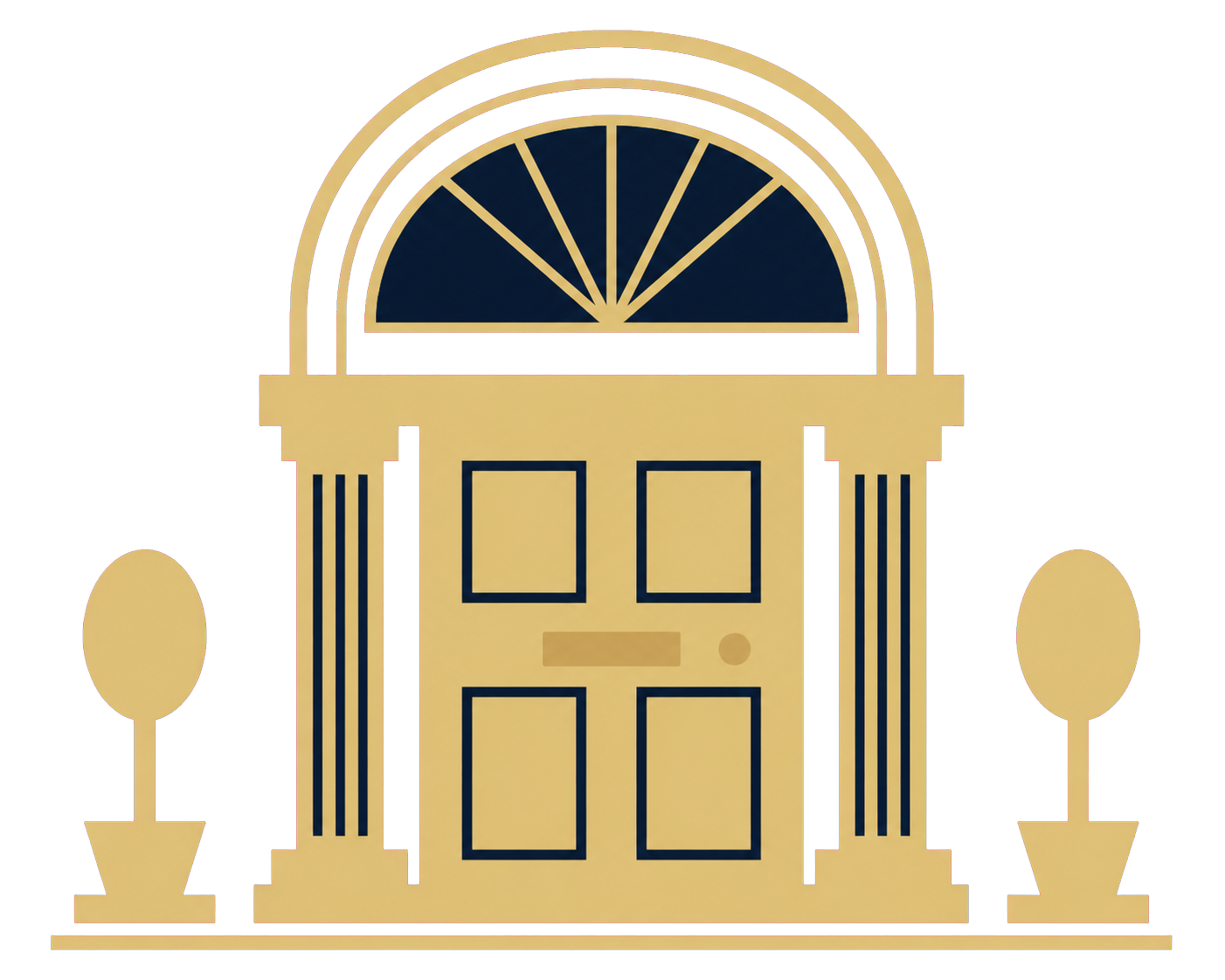 Wiese doorway emblem